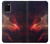 S3897 Red Nebula Space Case For Samsung Galaxy A02s, Galaxy M02s  (NOT FIT with Galaxy A02s Verizon SM-A025V)