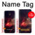 S3897 Red Nebula Space Case For Samsung Galaxy J7 (2018), J7 Aero, J7 Top, J7 Aura, J7 Crown, J7 Refine, J7 Eon, J7 V 2nd Gen, J7 Star