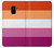 S3887 Lesbian Pride Flag Case For Samsung Galaxy A8 (2018)