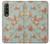 S3910 Vintage Rose Case For Samsung Galaxy Z Fold 3 5G