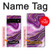S3896 Purple Marble Gold Streaks Case For Google Pixel 6 Pro