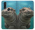 S3871 Cute Baby Hippo Hippopotamus Case For Motorola One Action (Moto P40 Power)