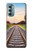 S3866 Railway Straight Train Track Case For Motorola Moto G Stylus 5G (2022)