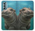 S3871 Cute Baby Hippo Hippopotamus Case For Motorola Moto G Stylus 5G (2022)