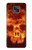 S3881 Fire Skull Case For Motorola Moto G Power (2021)