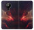 S3897 Red Nebula Space Case For Nokia 5.3