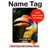 S3876 Colorful Hornbill Hard Case For iPad Air (2020, 2022), Air 11 (2024,2025,2026), Pro 11 (2022)