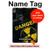 S3891 Nuclear Hazard Danger Hard Case For iPad Air (2022, 2020), Air 11 (2024,2025), Pro 11 (2022)
