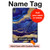 S3906 Navy Blue Purple Marble Hard Case For iPad Air (2020, 2022), Air 11 (2024,2025,2026), Pro 11 (2022)