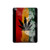 S3890 Reggae Rasta Flag Smoke Hard Case For iPad Pro 10.5, iPad Air (2019, 3rd)