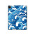 S3901 Aesthetic Storm Ocean Waves Hard Case For iPad Pro 12.9 (2022,2021,2020,2018, 3rd, 4th, 5th, 6th)