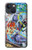 S0588 Wall Graffiti Case For iPhone 14