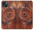 S0603 Wood Graphic Printed Case For iPhone 14