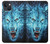 S0752 Blue Fire Grim Wolf Case For iPhone 14