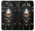 S1027 Hardcore Metal Skull Case For iPhone 14