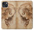 S1045 Leonardo da Vinci Woman's Head Case For iPhone 14