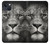 S1352 Lion Face Case For iPhone 14