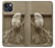 S1386 Paper Sculpture Owl Case For iPhone 14