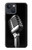 S1672 Retro Microphone Jazz Music Case For iPhone 14
