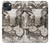 S1681 Steampunk Drawing Case For iPhone 14