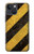 S2231 Yellow and Black Line Hazard Striped Case For iPhone 14