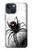 S2386 Black Widow Spider Case For iPhone 14