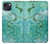 S2653 Dragon Green Turquoise Stone Graphic Case For iPhone 14