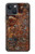 S2714 Rust Steel Texture Graphic Printed Case For iPhone 14
