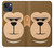 S2721 Cute Grumpy Monkey Cartoon Case For iPhone 14