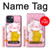 S3025 Pink Maneki Neko Lucky Cat Case For iPhone 14