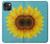 S3039 Vintage Sunflower Blue Case For iPhone 14