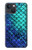 S3047 Green Mermaid Fish Scale Case For iPhone 14