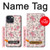 S3095 Vintage Rose Pattern Case For iPhone 14