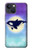 S3807 Killer Whale Orca Moon Pastel Fantasy Case For iPhone 14