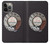 S0059 Retro Rotary Phone Dial On Case For iPhone 14 Pro