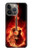 S0415 Fire Guitar Burn Case For iPhone 14 Pro