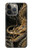 S0426 Gold Dragon Case For iPhone 14 Pro