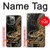 S0426 Gold Dragon Case For iPhone 14 Pro