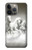 S0933 White Horses Case For iPhone 14 Pro