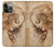 S1045 Leonardo da Vinci Woman's Head Case For iPhone 14 Pro