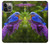 S1565 Bluebird of Happiness Blue Bird Case For iPhone 14 Pro