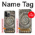 S1788 Ammonite Fossil Case For iPhone 14 Pro