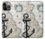 S1962 Nautical Chart Case For iPhone 14 Pro
