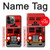 S2058 England British Double Decker Bus Case For iPhone 14 Pro