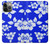 S2244 Hawaiian Hibiscus Blue Pattern Case For iPhone 14 Pro