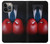 S2261 Businessman Black Suit With Boxing Gloves Case For iPhone 14 Pro