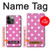 S2358 Pink Polka Dots Case For iPhone 14 Pro