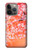 S2543 Japanese Kimono Style Flower Pattern Case For iPhone 14 Pro