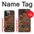 S2714 Rust Steel Texture Graphic Printed Case For iPhone 14 Pro