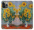 S2937 Claude Monet Bouquet of Sunflowers Case For iPhone 14 Pro